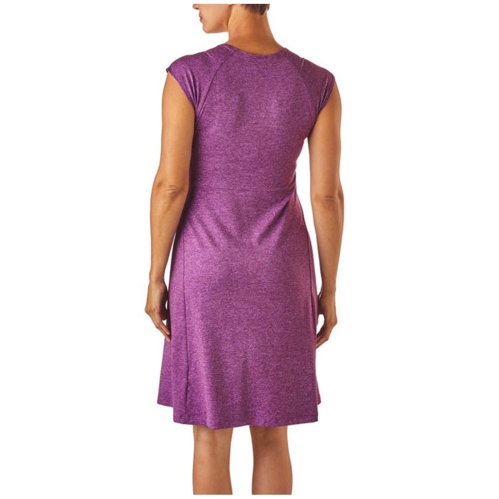 Patagonia Seabrook Bandha Dress Purple Heather Sz S Outdoor Gorpcore Athleisure - Picture 4 of 13